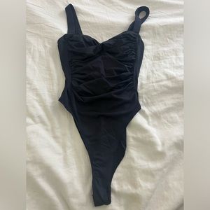 Zara ruched bodysuit